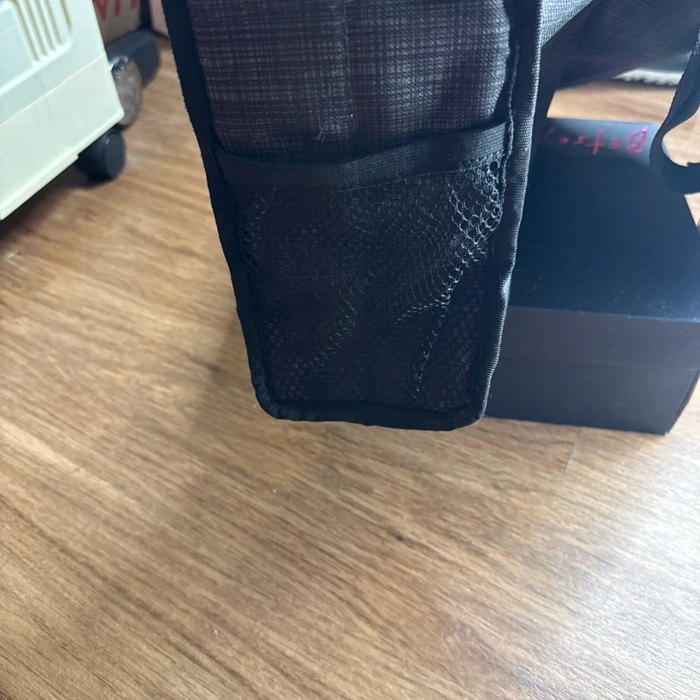 Thirty One Pack and Pull Caddy Organize Tote In Black #lunchbox#office